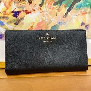 Kate Spade Cameron Bilfold Wallet, Black
